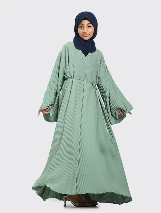 Mint on sale green abaya